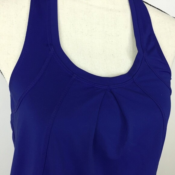 Weatherproof 32 Degrees Cool Tank Top Women Small T-Back  Blue - Picture 2 of 9